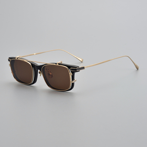 Kacamata Optik CS-PL205 2023 Fashion Pria Wanita Bingkai Kacamata Magnetik Clip on Sunglasses Clip on Kacamata Baca - Product Image 1