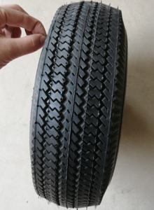 Mini motoneiges Roue de chariot à air en caoutchouc de 10 pouces 4.10 3.50-4 - Product Image 2