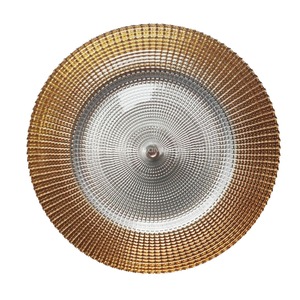 Plaques de chargeur en or Plaques de chargeur adaptées à la décoration de mariage et d'hôtel à la maison - Product Image 5