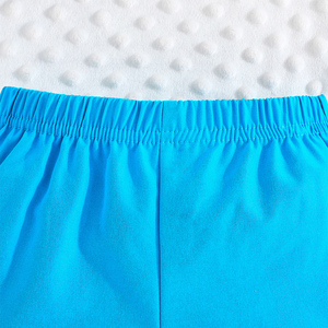 เสื้อผ้าเด็ก 1-2 ปี ฤดูร้อนใหม่เด็กชายเด็กวัยหัดเดินลำลองลายพรางสีบล็อกเสื้อแขนสั้นกางเกงขาสั้นชุดสองชิ้น - Product Image 6