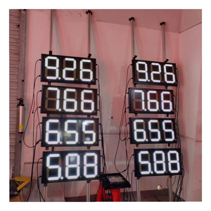 थोक गैस की कीमत 88.88 पेट्रोल के दाम में 12 इंच का डिजिटल नंबर साइन - Product Image 3