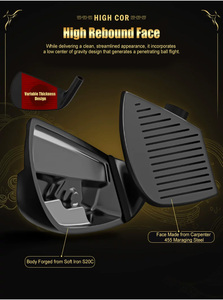 Juego <span class=keywords><strong>de</strong></span> <span class=keywords><strong>Palos</strong></span> <span class=keywords><strong>de</strong></span> <span class=keywords><strong>Golf</strong></span> PMG 20th, Juego Completo <span class=keywords><strong>de</strong></span> <span class=keywords><strong>Palos</strong></span> <span class=keywords><strong>de</strong></span> <span class=keywords><strong>Golf</strong></span> <span class=keywords><strong>de</strong></span> Titanio y Fibra <span class=keywords><strong>de</strong></span> Carbono, Juego Completo <span class=keywords><strong>de</strong></span> <span class=keywords><strong>Palos</strong></span> <span class=keywords><strong>de</strong></span> <span class=keywords><strong>Golf</strong></span> para Hombre - Product Image 5