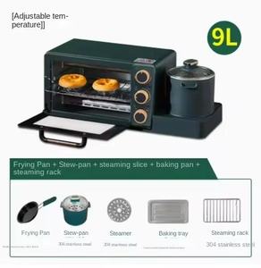 <span class=keywords><strong>Four</strong></span> friture & vapeur machine 4-in-1breakfast machine contrôle indépendant de la température entièrement automatique petits appareils ménagers - Product Image 2