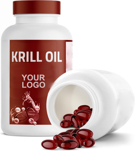 Kapsul Minyak Krill Ausreson <span class=keywords><strong>Softgel</strong></span> Astaxanthin 5% Minyak Ikan untuk Pemutih Kulit, Energi, dan Dukungan Imunitas - Untuk Dewasa, Kualitas Makanan Kesehatan - Product Image 2
