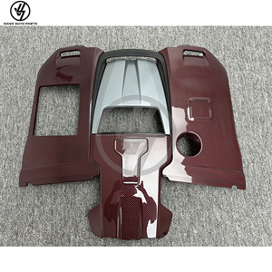 W464 W463A Dry Carbon Fiber Replacement R Style <b>Hood</b> <b>Engine</b> Covers of 2019-2024 W464 <b>Engine</b> Covers - Product Image 2