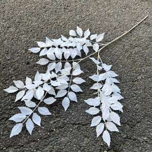 Yopin-2258 daun <span class=keywords><strong>Linden</strong></span> sentuhan asli sutra buatan untuk dekorasi pernikahan - Product Image 6