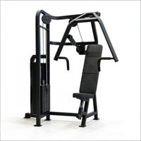 Machine de presse pectorale à retour inversé certifiée CE pour le dos et les bras, construction en acier éco-durable, sécurité réglable
