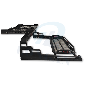 โรลบาร์แบบกำหนดเองพร้อมแร็คหลังคา ตะแกรงแร็ค<span class=keywords><strong>หลังคา</strong></span>พร้อมไฟ LED สำหรับ Tundra Hilux Nissan Titan Ram 1500 - Product Image 2