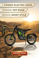 Vente en gros de moto tout-terrain électrique pour adultes 4KW 72V 40AH USA |   Motocross électrique tout-terrain pour les distributeurs américains