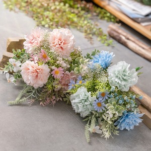 CallaFloral Ramo de Claveles Artificiales de Tela Plástica Tejida para Decoración de Bodas y Hogar CF01408 - Product Image 1