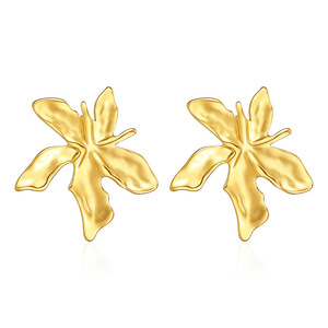 Trendy <strong>75</strong> Models Tarnish Free Titanium Geometric <strong>Stud</strong> Earrings Stainless Steel Gold Plated for Women - Product Image 4