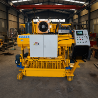 Machine à fabriquer des briques semi-automatique mobile RPT6-30 pour béton, machine à fabriquer des blocs creux de pavage
