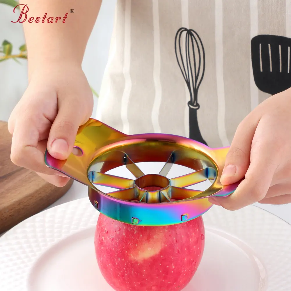 Kitchen Helper Stainless Steel Apple Peeling And Core Removing CutterスライサーApple Cutter