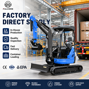 Mini Excavadora FULCORE Dealer Choice para Pequeños Contratistas y Alquiler, con Motor Kubota y Orugas <span class=keywords><strong>de</strong></span> Acero - Product Image 5