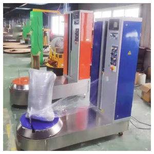 New Automatic Airport Luggage Packing Machine Small <b>Suitcase</b> Wrapping Machine - Product Image 3