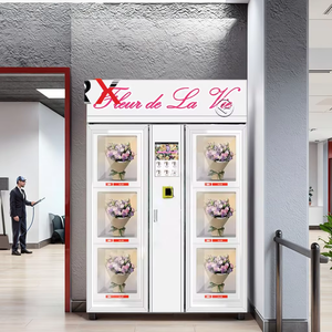 Distributeur automatique de bouquets de qualité commerciale Équipement de commerce de fleurs fraîches réfrigérées pour une forte demande - Product Image 1