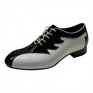 Genuine Cowhide Leather Men's Oxford Dress Shoes Slip-On with Rubber <b>Insole</b> Office and Career All Seasons - Product Image 2