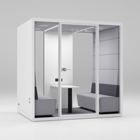 Maison de luxe Maison conteneur préfabriquée Pack plat Maison modulaire Bureau Petite Maison Vente en gros Bureau extérieur Pod Jardin Bureau Pod