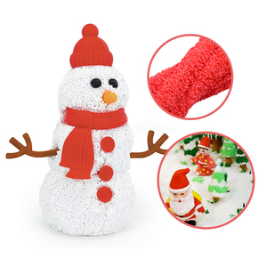 Promotion Kit de Pâte Magique et d'Argile DIY Flocons de Neige Multicolores en Mousse Perlée - Product Image 4