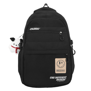 Fashio Student <b>Backpack</b> 18 In Color Blocking Large Capacity Unisex <b>School</b> Education Summer 2024 - Product Image 5