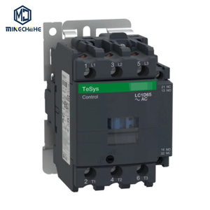 Contacteur AC Schneider LC1D65M7, démarreur de moteur industriel pour moteurs asynchrones triphasés, montage sur rail DIN, 50/60Hz - Product Image 1