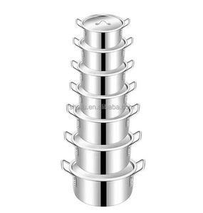 Juego <span class=keywords><strong>de</strong></span> Ollas <span class=keywords><strong>de</strong></span> Aluminio Premium <span class=keywords><strong>de</strong></span> 7 Piezas, <span class=keywords><strong>Olla</strong></span> <span class=keywords><strong>para</strong></span> Sopa y Sartén <span class=keywords><strong>de</strong></span> Varios Tamaños <span class=keywords><strong>para</strong></span> África - Product Image 5