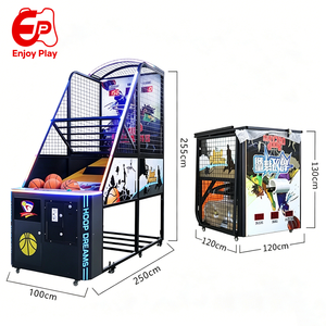 <span class=keywords><strong>เครื่อง</strong></span>บาสเ<span class=keywords><strong>ก</strong></span>็ตบอลแนวสตรีทโลหะแบบพับได้เครื่องเล่นเหรียญเล่นเ<span class=keywords><strong>ก</strong></span>มอาร์เคดแบบหยอ<span class=keywords><strong>ด</strong></span>เหรียญเพื่อการค้ารองรับกระ<span class=keywords><strong>ด</strong></span>านผู้นำแบบเรียลไทม์ - Product Image 2