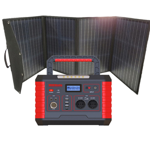 Station d'alimentation solaire hors réseau 500W 1000W/1500W/2000W, portable, extérieure, avec batterie solaire pour maison - Product Image 6