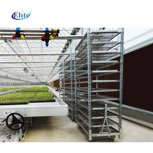 Carrello Multiuso per Vivaio a Più Livelli, Supporto Regolabile per Piante <span class=keywords><strong>con</strong></span> <span class=keywords><strong>Ruote</strong></span>, Espositore Mobile per Centro Giardinaggio - Product Image 6