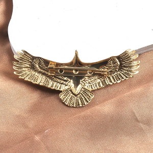 Broche Épingle de Revers Aigle Doré pour Homme, Bijou de Costume, Smoking, Blazer, Motif Animal Aile d'Oiseau, Badge Corsage, Bijoux 316L - Product Image 4