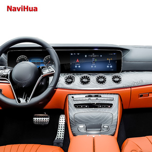 Navihua navigasi Gps mobil, untuk mercedes-benz CLS W257 2018-2025 desain baru Cluster Digital LCD <span class=keywords><strong>Android</strong></span> 13 Carplay - Product Image 3
