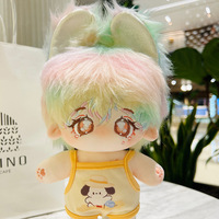 Debout garçon en peluche poupée de coton personnalisé coréen japonais dessin animé anime idole kpop poupée en peluche