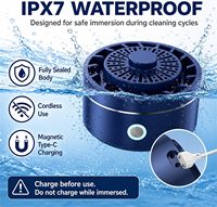 Titanium plaat groente- en fruitreinigingsmachine, IPX7 waterdichte fruitreinigingsapparaat met OH-ion zuiveringstechnologie