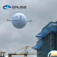 Ballon sphérique gonflable géant pour l'extérieur, ballon volant, ballon à l'hélium, ballon volant RC, drone pour spectacle publicitaire