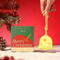 Coffret Cadeau de Noël : Diffuseur de Parfum en Pierre, Plâtre d'Aromathérapie, Ornement Désodorisant Suspendu pour Voiture, Décoration Parfumée pour la Maison