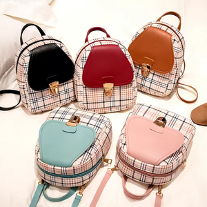 New Arrival Mochilas De Mujer Custom Pu Casual School Mini Cute Women's <b>Backpack</b> for Ladies Girls Sac a dos - Product Image 1