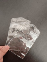 Sac d'Emballage Vertical Transparent et Étanche de Haute Qualité en PVC pour Hameçons de Pêche et Matériel de Pêche