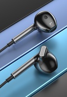 Headset berkabel TYPE-C/mikrofon 3.5mm, earphone digital k-song semi-in-ear headphone berkualitas tinggi berkabel