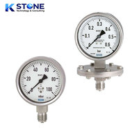 Long Life Low Maintenance IP65 Stainless Steel Pressure Gauge 0-10bar with Stable Movement and Anti-Fog Glass