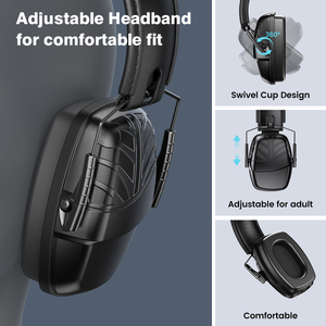 <span class=keywords><strong>Casque</strong></span> d'usine Protection auditive Sécurité Cache-oreilles électroniques <span class=keywords><strong>Tir</strong></span> 35dB Cache-oreilles antibruit <span class=keywords><strong>pour</strong></span> <span class=keywords><strong>le</strong></span> <span class=keywords><strong>tir</strong></span>, la chasse - Product Image 2