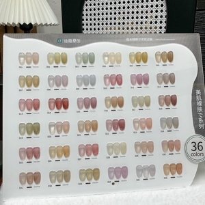 ZRKGEL Nouvelle Tendance Beauté : Kit de Vernis à Ongles Gel UV Effet Gelée Glacée 36 Teintes Translucides – Écologique, Longue Durée, Non Toxique, Sans Cruauté Animale, en Bouteille - Product Image 1