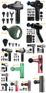 Mini Pistolet de Massage Musculaire BK 2022 à Vibration pour Fitness et Corps en Fibre de Carbone pour Tissus Profonds en Dropshipping Masajeador De Espalda - Product Image 6