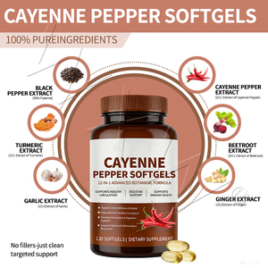 Capsaïcine en gélules haute puissance, brûleur de graisse thermogénique, soutien à la gestion du poids, stimulant du métabolisme - Product Image 3