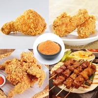 Marinade pour poulet frit commercial la plus vendue, épicée et parfumée, avec une saveur croustillante dorée, mélange hautement transformé