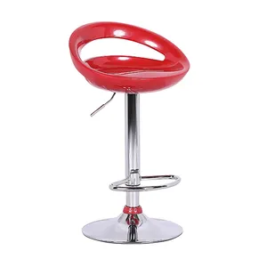 Легкий роскошный стиль клубный бассейн бар стул счетчик регулируемый по высоте поворотный абс пластиковый поворотный барный стул