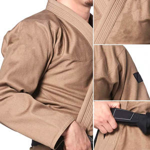 Nouveaux ensembles de kimonos de jiu-jitsu sur mesure de haute qualité pour hommes - Spandex/Polyester, séchage rapide et durables - Product Image 2