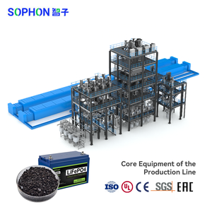 สายการผลิตวัสดุอิเล็กโทรดลบ SOPHON สำหรับผงถ่าน, ยางมะตอย, กราไฟต์เดลามีน, ซิลิกา, เส้นใยจากพืช - Product Image 1