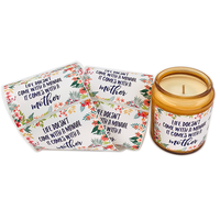 Impression d'étiquettes d'avertissement personnalisées pour pots de bougies, étiquettes adhésives personnalisées pour pots de bougies