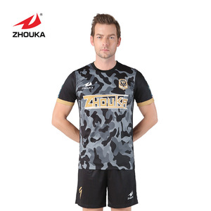 Breathable soccer football jersey wear design - Product Image 3