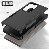 Coque de téléphone portable S25U TPU + PC Housse de téléphone rigide pour coque Samsung Galaxy S25 Ultra